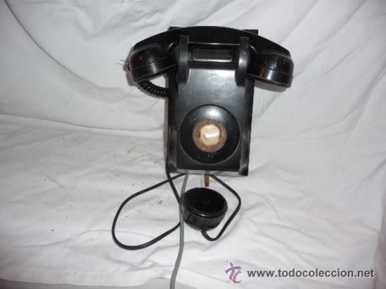 Tel&eacute;fonos: Tel&eacute;fono de pared con auricular - Foto 1