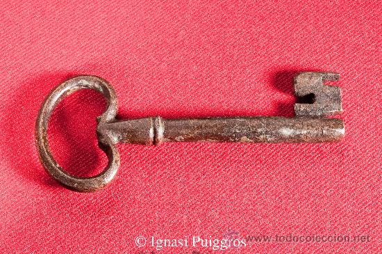 Antig&uuml;edades: LLAVE DE HIERRO, SIGLO XIX - Foto 2
