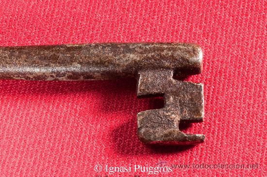 Antig&uuml;edades: LLAVE DE HIERRO, SIGLO XIX - Foto 3