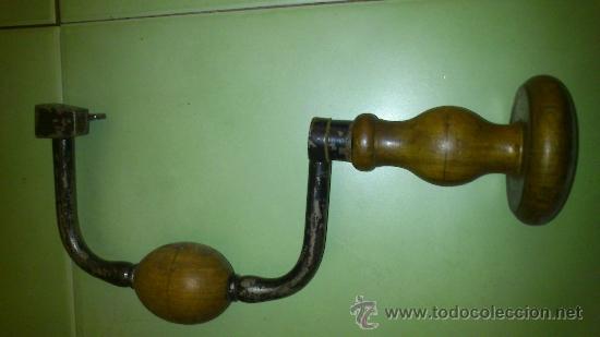 Antig&uuml;edades: Original taladro manual - Foto 2