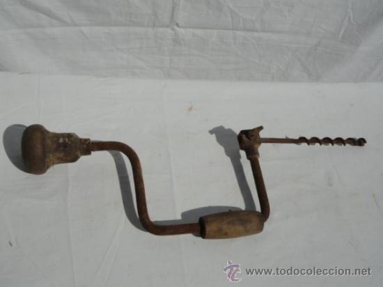 Antiguo taladro manual. - Vendido en Venta Directa - 37235685