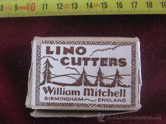 Antig&uuml;edades: CAJA LINO CUTTERS WILLIAM MITCHELL - BIRMIGHAN - Foto 1