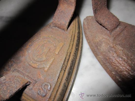 Antig&uuml;edades: Planchas de hierro - Foto 2
