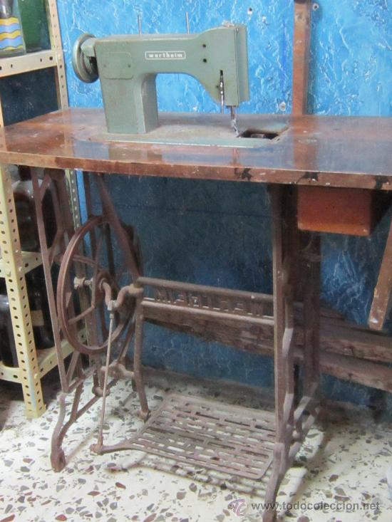 Antig&uuml;edades: MAQUINA DE COSER VERTEHIM - Foto 6