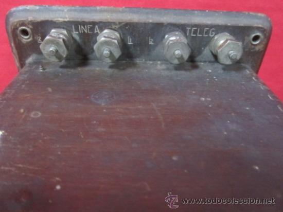 Tel&eacute;fonos: Antiguo tel&eacute;fono de pared para restaurar. - Foto 3