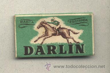 Antig&uuml;edades: Funda de papel hoja de afeitar Darlin - Foto 1