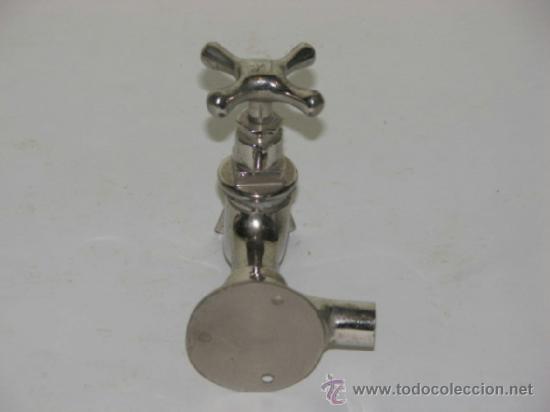 Antig&uuml;edades: ANTIGUO GRIFO NIQUELADO - Foto 4