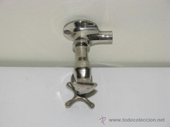 Antig&uuml;edades: ANTIGUO GRIFO NIQUELADO - Foto 2