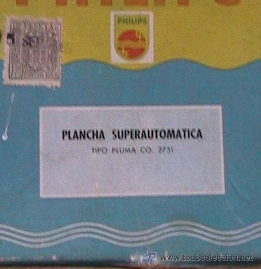 Antig&uuml;edades: plancha Philips - Foto 6
