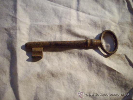 Antig&uuml;edades: llaved e forja siglo XVIII 9.5 cm - Foto 1