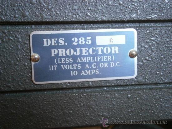 Antig&uuml;edades: Proyector americano, a&ntilde;os 50 - Foto 7