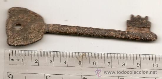 Antig&uuml;edades: Muy antigua llave - 10 ctm. - Foto 1