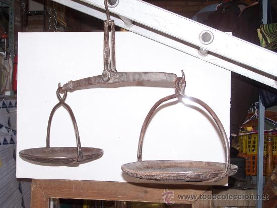 Antig&uuml;edades: B&aacute;scula, muy antigua - Foto 5