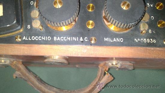 Antig&uuml;edades: PUENTE DE WHEATSTONE Allocchio Bacchini & C. a&ntilde;os 20/30 - Foto 11