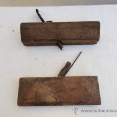 Antigüedades: LOTE DE 2 ANTIGUAS HERRAMIENTAS DE CARPINTERO.