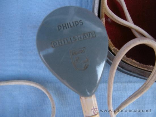 Antig&uuml;edades: M&Aacute;QUINA DE AFEITAR PHILIPS CON ESTUCHE - Foto 4