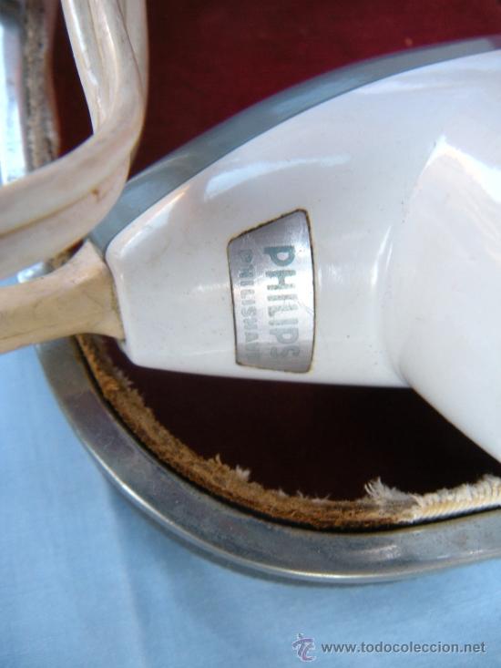 Antig&uuml;edades: M&Aacute;QUINA DE AFEITAR PHILIPS CON ESTUCHE - Foto 3