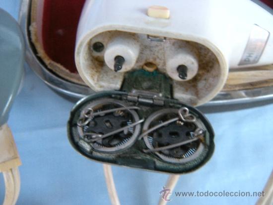 Antig&uuml;edades: M&Aacute;QUINA DE AFEITAR PHILIPS CON ESTUCHE - Foto 2