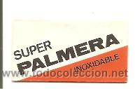 Antig&uuml;edades: HOJA DE AFEITAR SUPER PALMERA INOXIDABLE - Foto 1