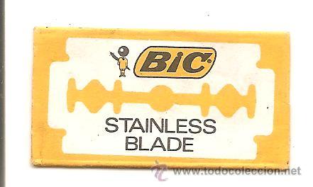 Antig&uuml;edades: HOJA DE AFEITAR BIC STAINLESS BLADE - Foto 1