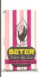 Antig&uuml;edades: HOJA DE AFEITAR BETER FLOR DE LIS NUEVA PRESENTACI&Oacute;N - Foto 1
