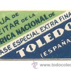 Antigüedades: HOJA DE AFEITAR TOLEDO CLASE ESPECIAL EXTRA FINA. Lote 38621845