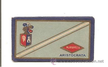 Antig&uuml;edades: HOJA DE AFEITAR MARAVILLA ARIST&Oacute;CRATA - Foto 1
