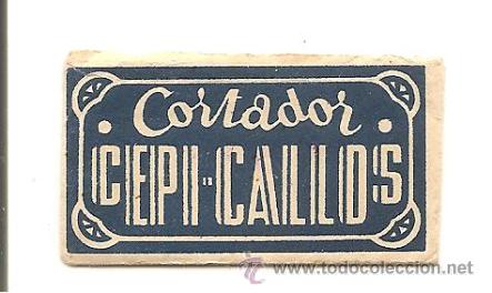 Antig&uuml;edades: HOJA DE AFEITAR CORTADOR CEPI-CALLOS - Foto 1