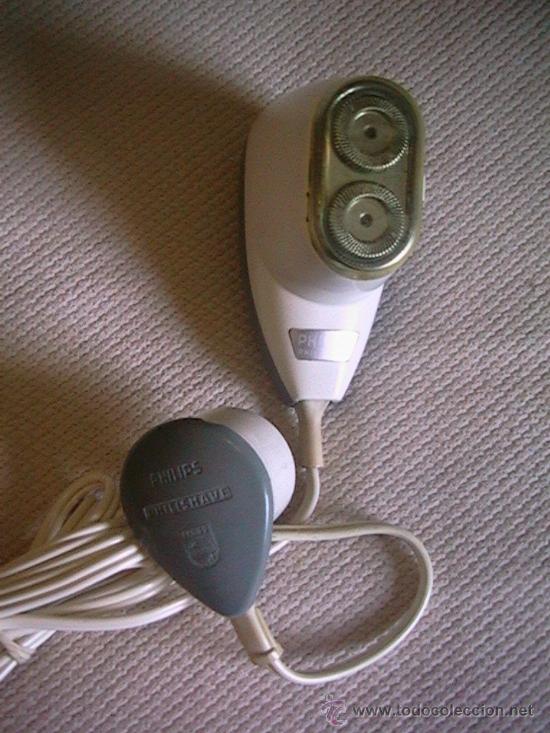 Antig&uuml;edades: maquinilla afeitadora rasuradora Philips - Foto 2