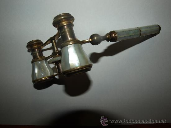 Antig&uuml;edades: prismaticos antiguos de opera - Foto 1