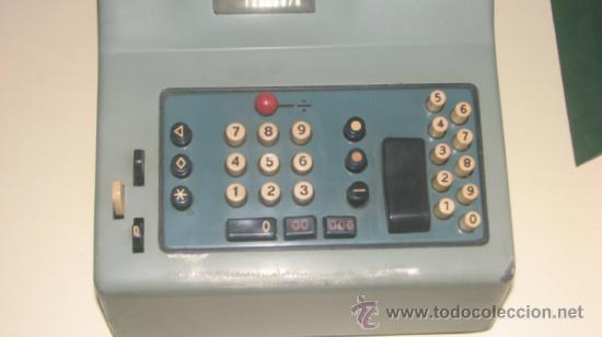 Antig&uuml;edades: ANTIGUA SUMADORA OLIVETTI - Foto 2