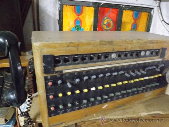 Antig&uuml;edades: ANTIG&Uuml;A CENTRALITA DE TEL&Eacute;FONO - Foto 4