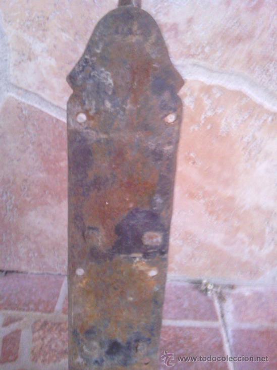 Antig&uuml;edades: antiguo pestillo de forja, - Foto 4