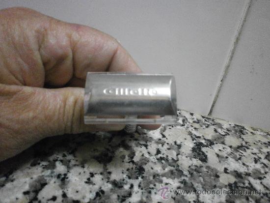 Antig&uuml;edades: MAQUINILLA DE AFEITAR MARCA GILLETTE - Foto 2