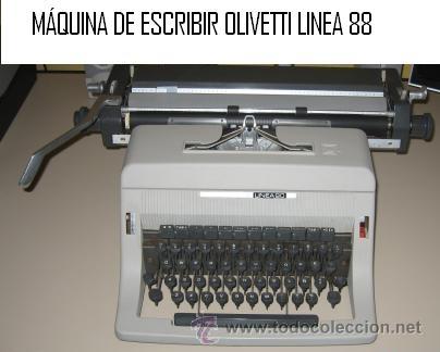 Antig&uuml;edades: Olivetti L&iacute;nea 88 - Foto 1
