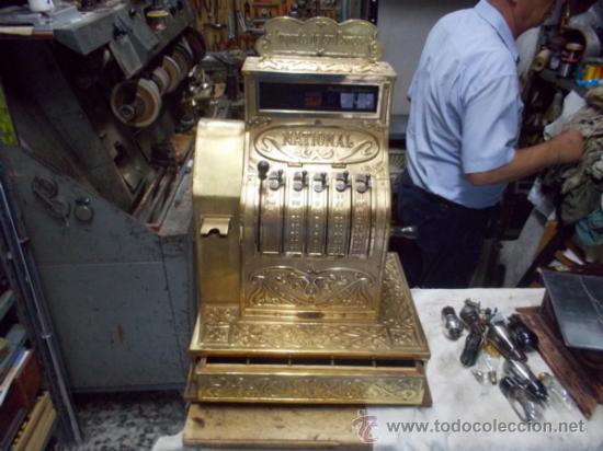 Antig&uuml;edades: Caja Registradora National - Foto 1