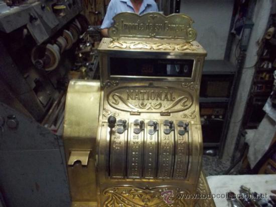 Antig&uuml;edades: Caja Registradora National - Foto 11