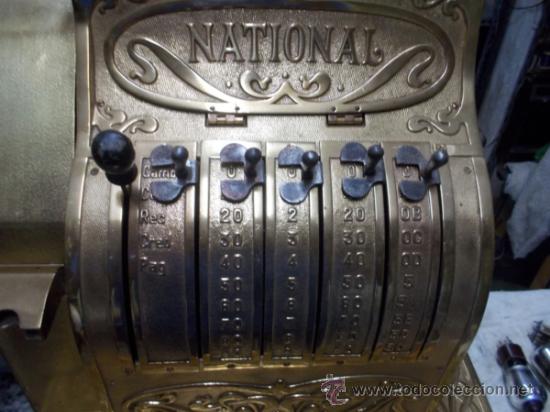 Antig&uuml;edades: Caja Registradora National - Foto 3