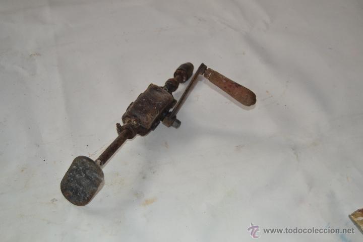 Antig&uuml;edades: Torno taladro manual - Foto 2
