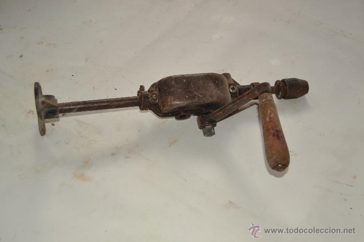 Antig&uuml;edades: Torno taladro manual - Foto 4