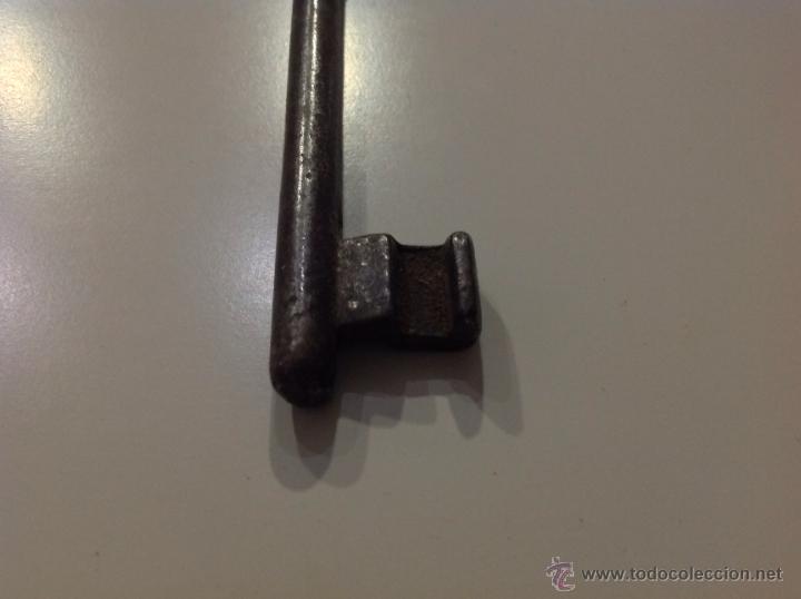 Antig&uuml;edades: ANTIGUA LLAVE DE HIERRO - Foto 2
