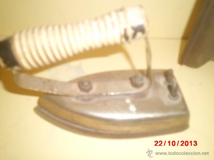 Antig&uuml;edades: PLANCHA ELECTRICA ANTIGUA. - Foto 1
