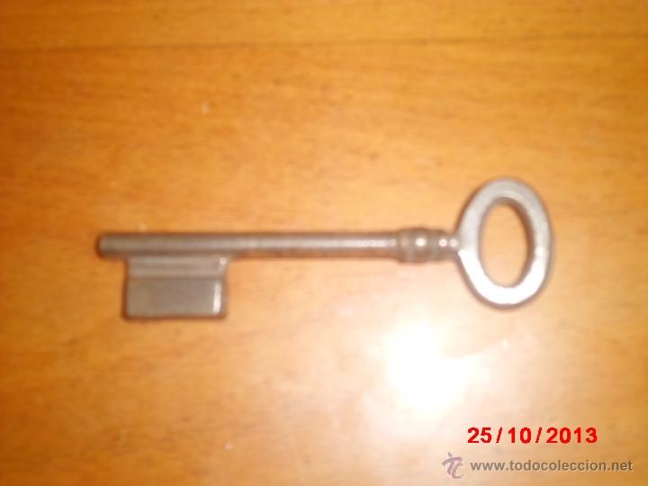 Antig&uuml;edades: ANTIGUA LLAVE DE HIERRO ANTIGUA - Foto 1