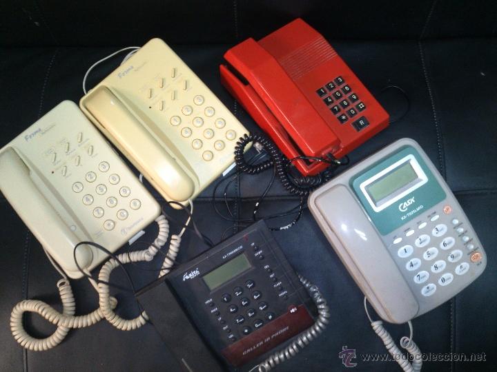 Tel&eacute;fonos: LOTE DE 5 TEL&Eacute;FONOS - Foto 1