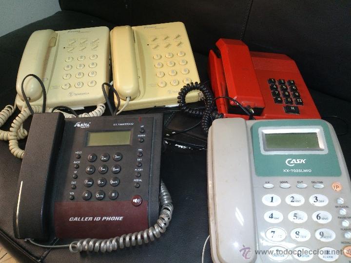 Tel&eacute;fonos: LOTE DE 5 TEL&Eacute;FONOS - Foto 2