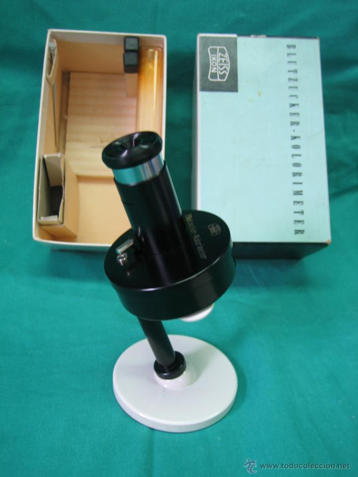 Antig&uuml;edades: Microscopio Blutzucker-Kolorimeter. Zeiss/Ikon - Foto 1