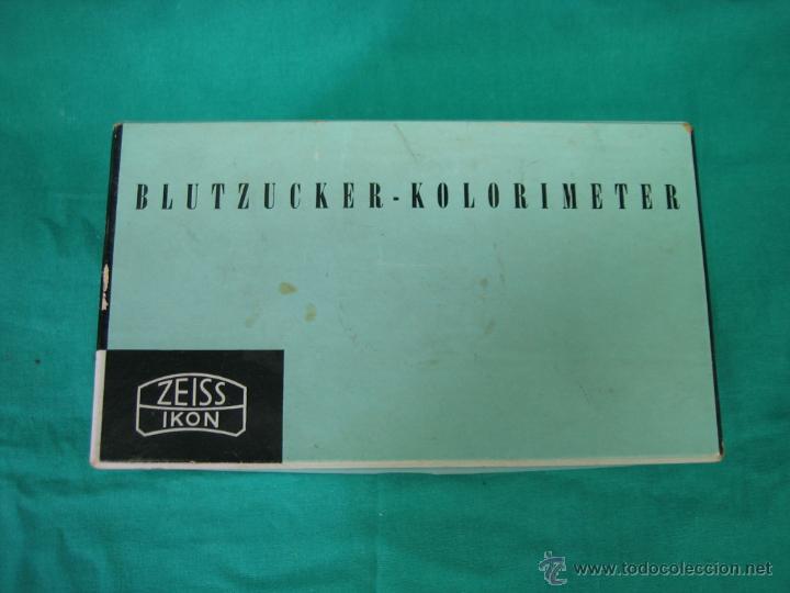 Antig&uuml;edades: Microscopio Blutzucker-Kolorimeter. Zeiss/Ikon - Foto 2