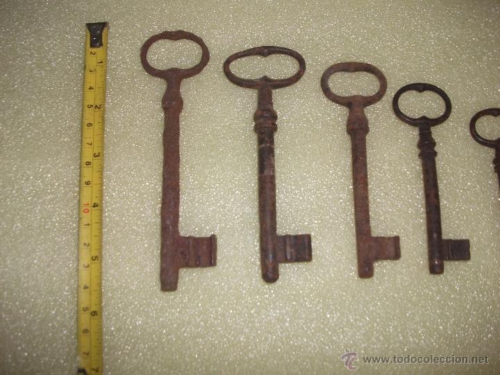 Antig&uuml;edades: 5 Antiguas llaves - Foto 2