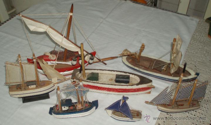 Antig&uuml;edades: varias barcas de pesca para coleccionistas - Foto 1