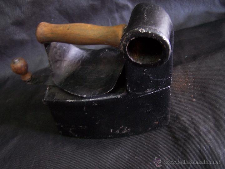 Antig&uuml;edades: Plancha de carbon muy antigua - Foto 8